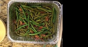 Sweet and Sour Green Beans with Bacon