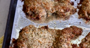 Baked Panko Chicken Thighs