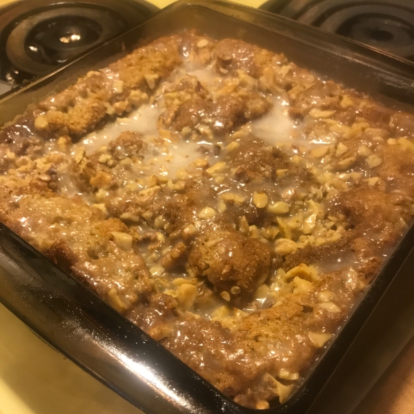 Sourdough Pecan Coffee Cake