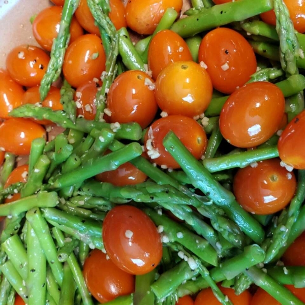 Asparagus with Tomatoes