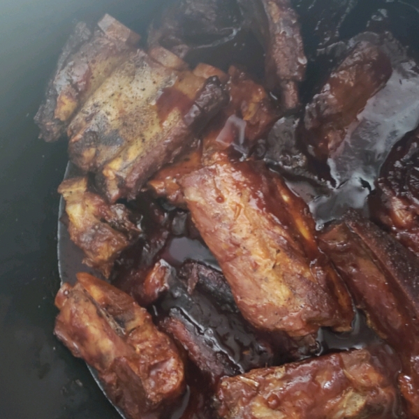 Slow-Cooker Barbecue Ribs