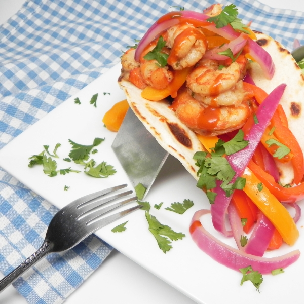 Shrimp Fajitas