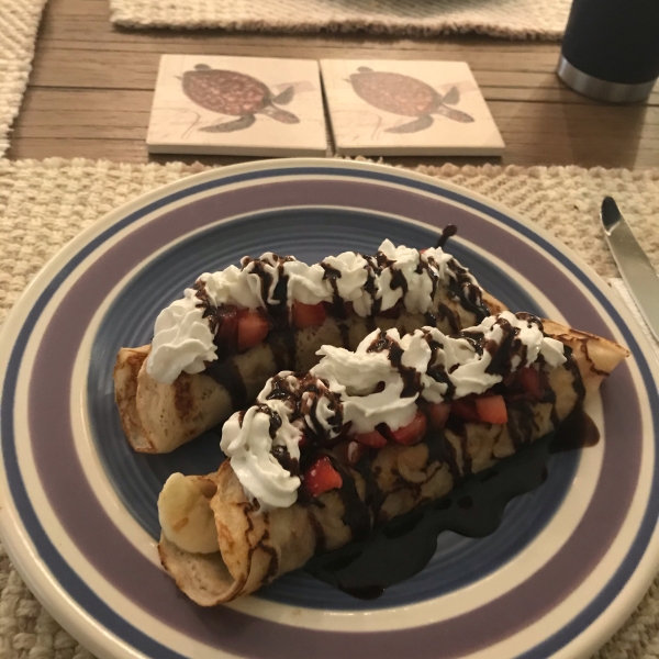 Eggless Crepes