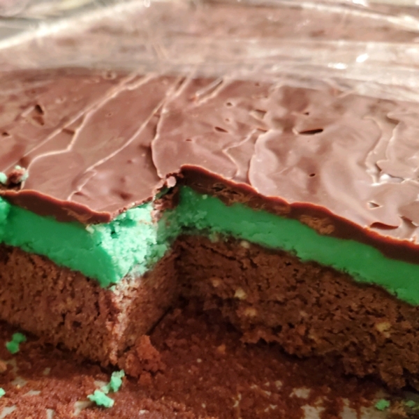 Crème de Menthe Bars