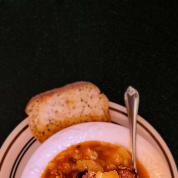 Summer Squash and Sausage Stew