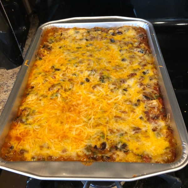 Mexican Beef and Rice Casserole