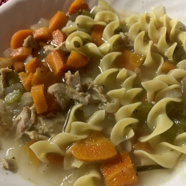 Old Man's Turkey Noodle Soup