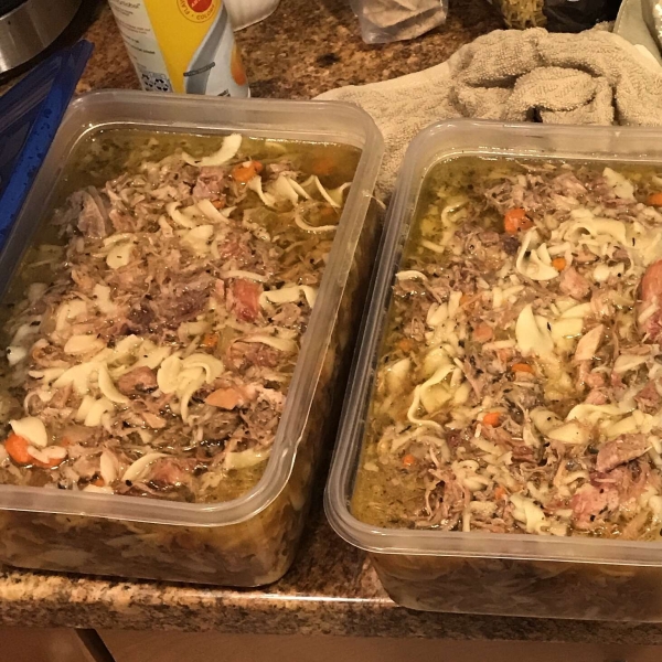 Old Man's Turkey Noodle Soup