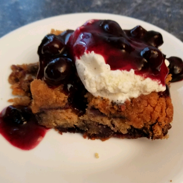 Blueberry Streusel Cobbler