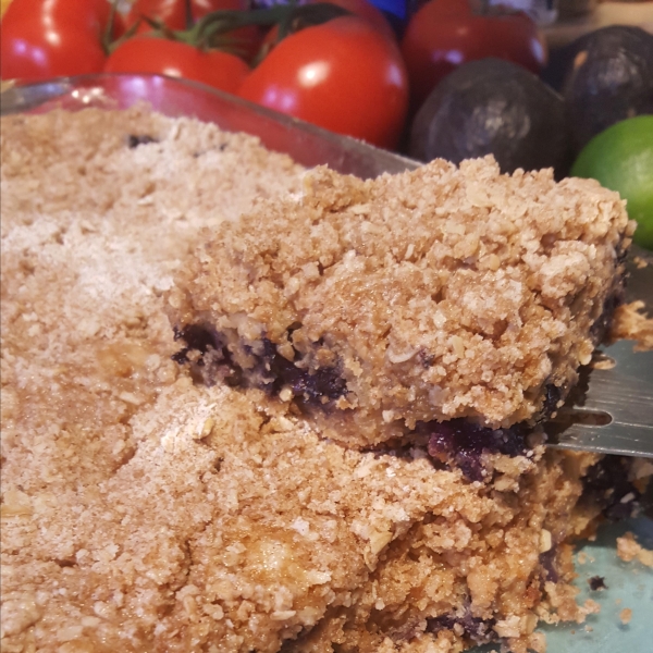 Blueberry Streusel Cobbler