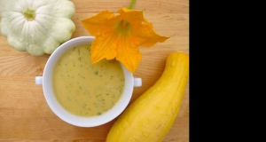 Chilled Yellow Squash Soup with Dill