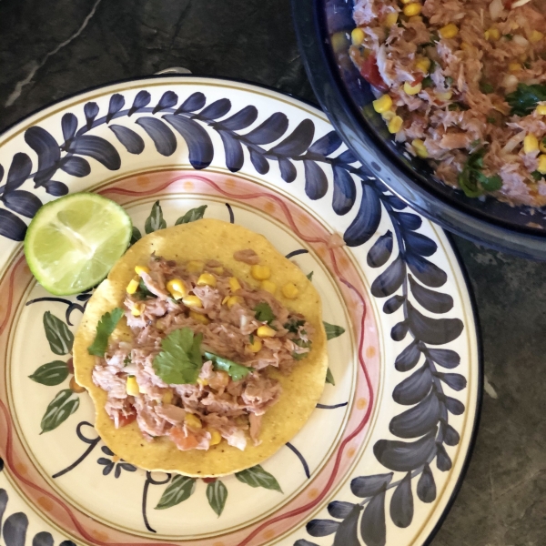 Tuna Lime Tostadas