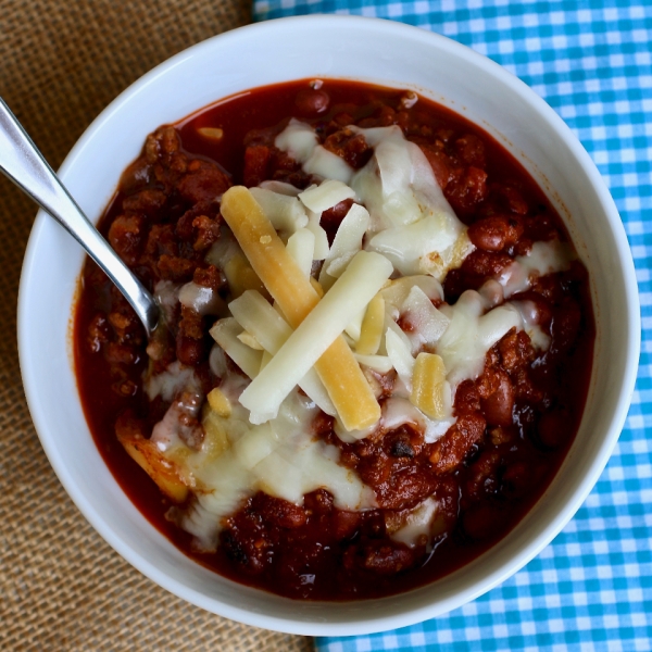 Instant Pot® All-American Beef and Bean Chili