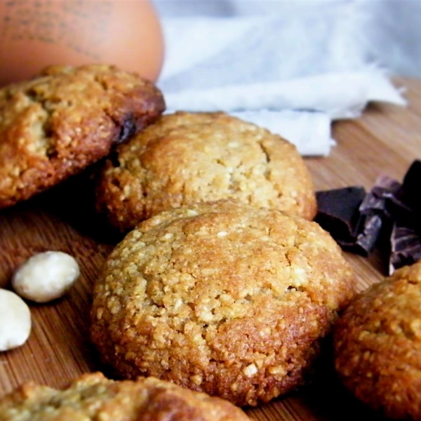 Grain Free and Gluten Free Chocolate Chip Cookies