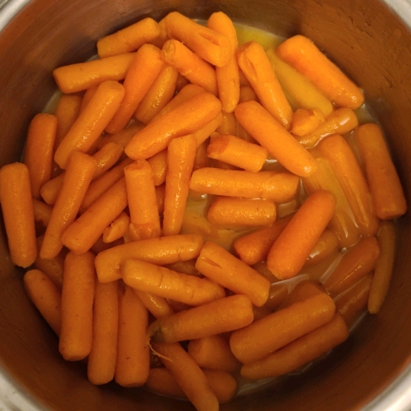 Lemon Honey Glazed Carrots