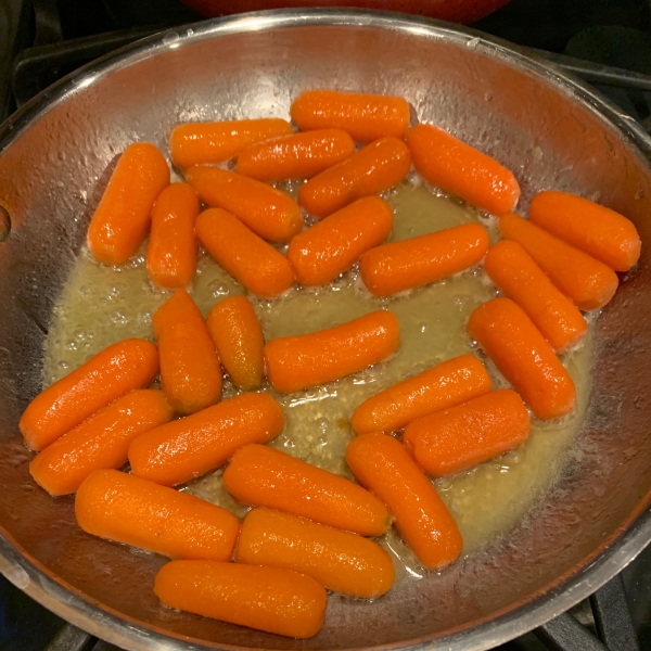 Lemon Honey Glazed Carrots