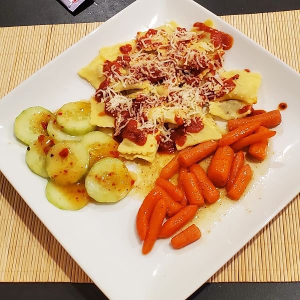 Lemon Honey Glazed Carrots