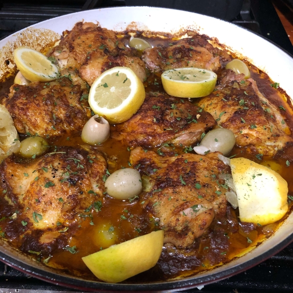 Moroccan Chicken Thighs