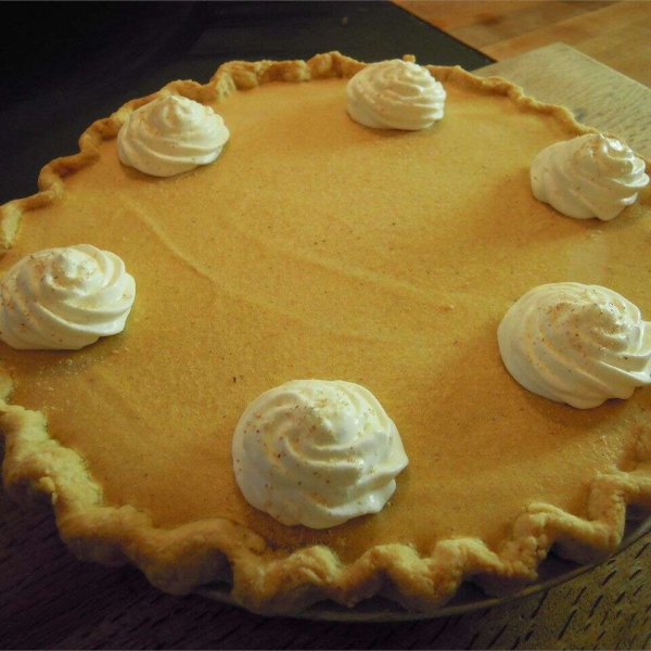 Pumpkin Bavarian Cream Tart