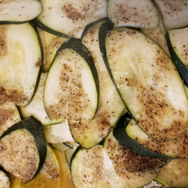 Grilled Zucchini and Squash