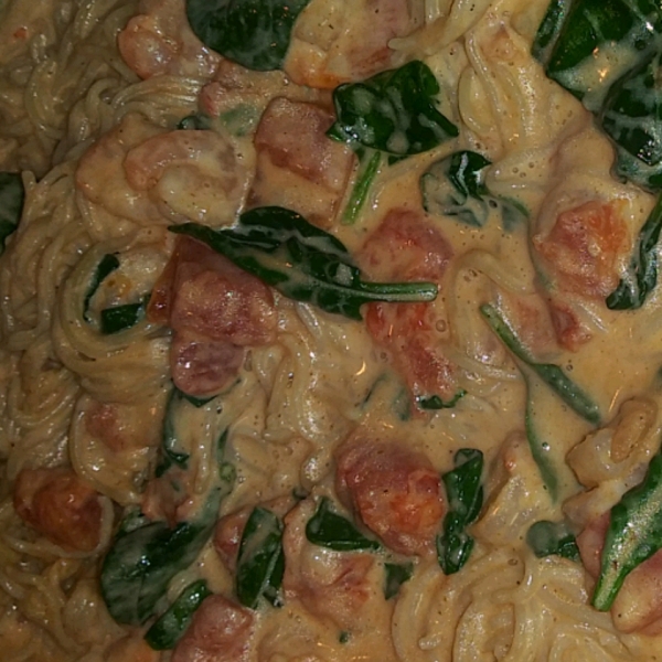 Shrimp and Pasta Formaggio