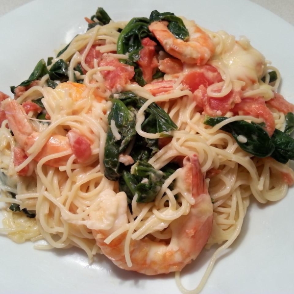 Shrimp and Pasta Formaggio