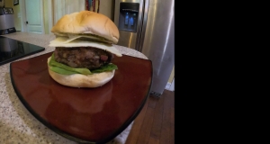 Air Fryer Burgers