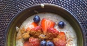 Breakfast Polenta Porridge
