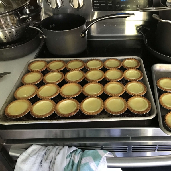 Easy Hong Kong Style Egg Tarts