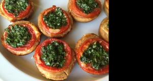 Mini Dijon Mustard-Tomato Tarts