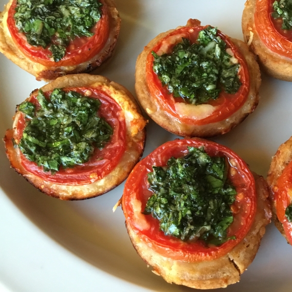 Mini Dijon Mustard-Tomato Tarts