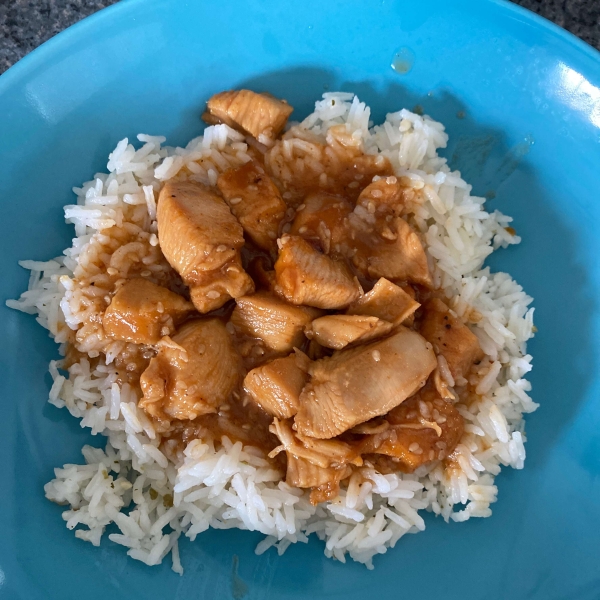 Healthier Honey Sesame Chicken