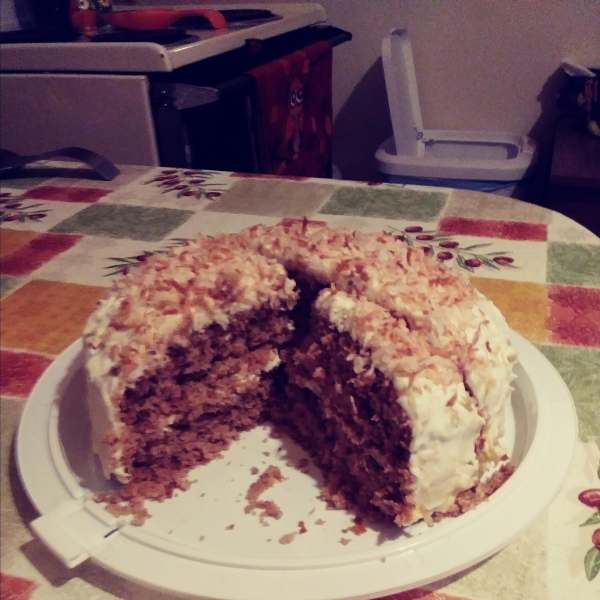 Carrot Cake from a Mix