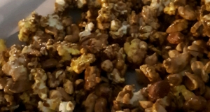 Caramel Pretzel Nut Popcorn