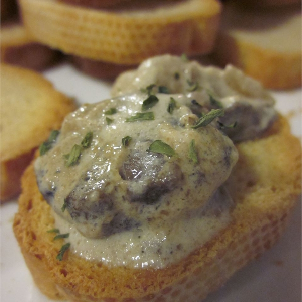 Warm Mushroom Spread