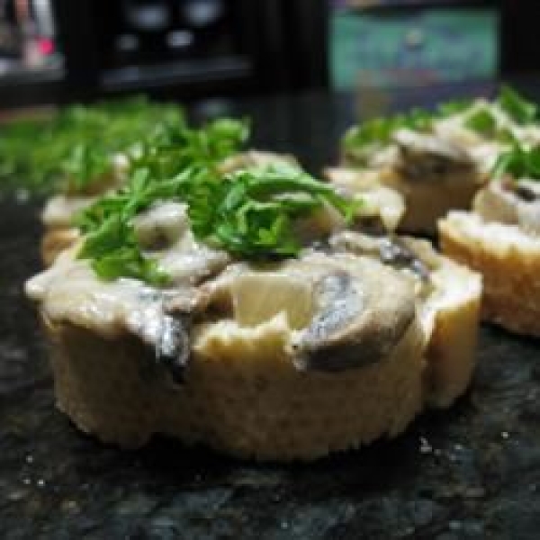 Warm Mushroom Spread