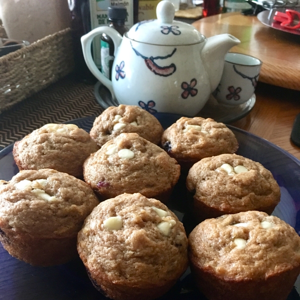 Banana Muffins with Sour Cream