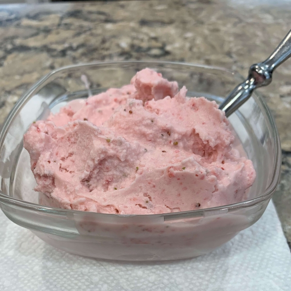 Chef John's Strawberry Ice Cream