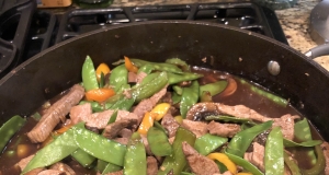 Asian Beef with Snow Peas