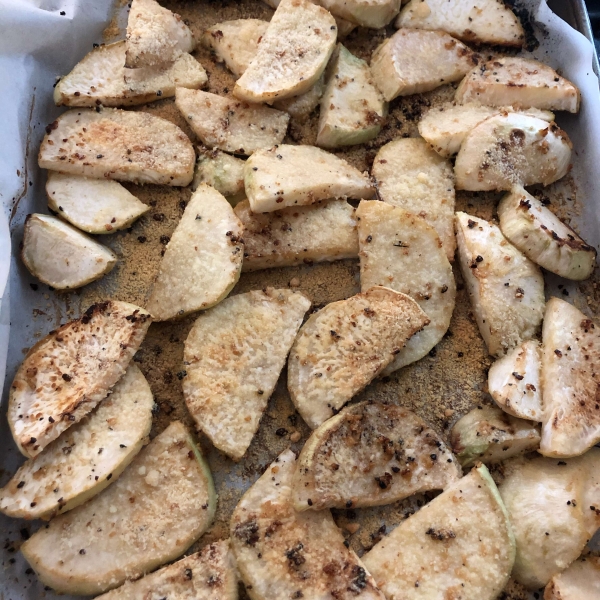 Roasted Kohlrabi