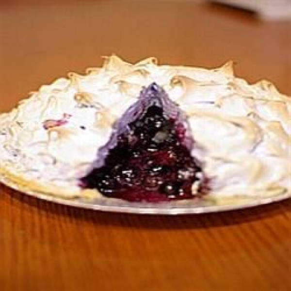 Blueberry Meringue Pie