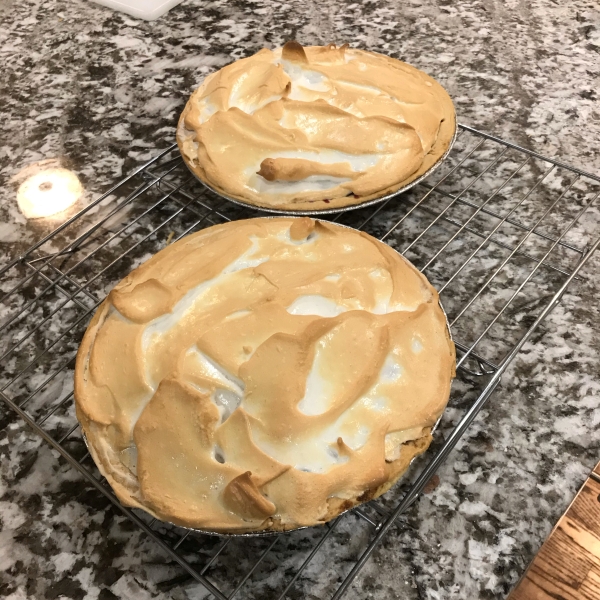 Blueberry Meringue Pie