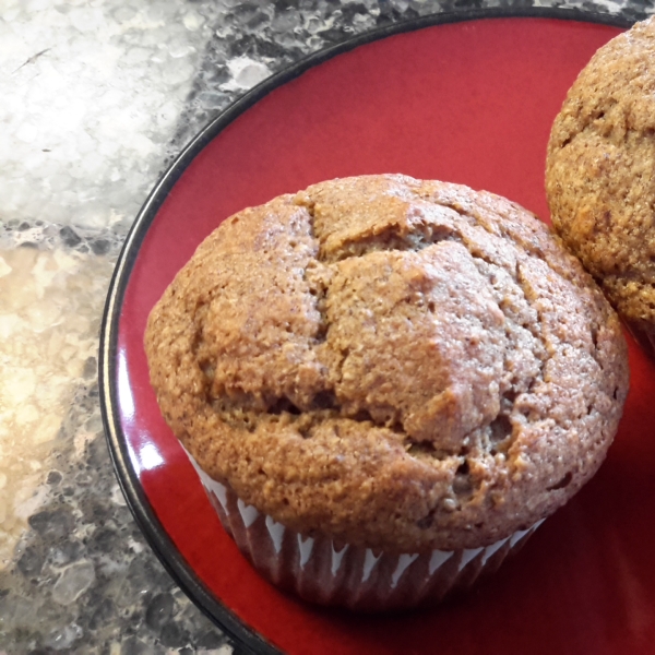 Healthy Strawberry Banana Muffins