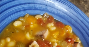 Instant Pot® Navy Bean and Ham Soup