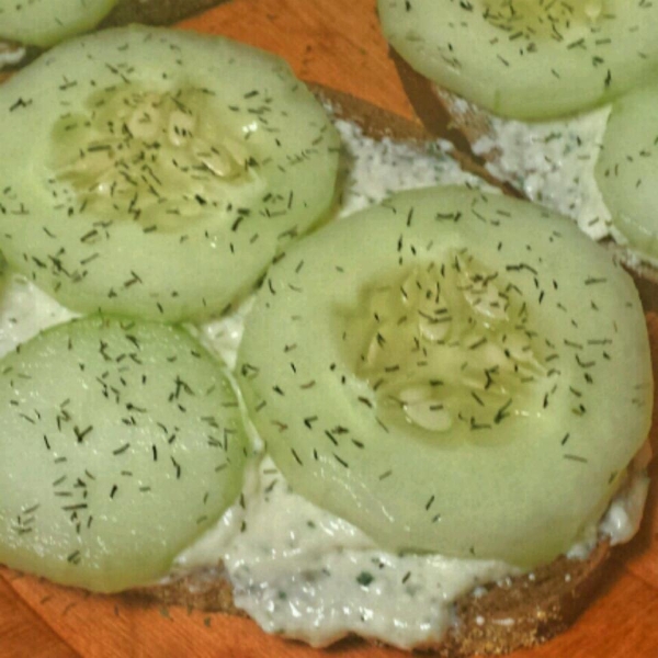 Summer Time Cucumber Sandwiches