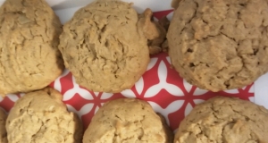 Almond-y Peanut Butter Oatmeal Cookies