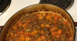 Lamb Stew with Butternut Squash