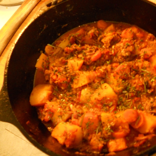 Lamb Stew with Butternut Squash