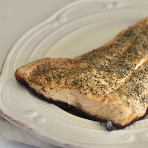 Cast Iron Skillet Seared Salmon