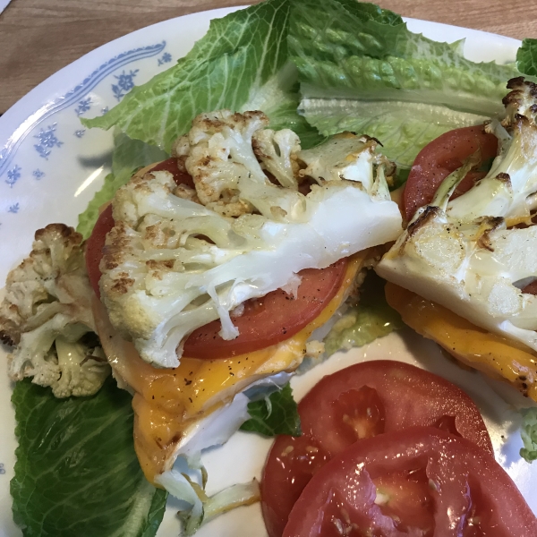 Roasted Cauliflower Grilled Cheese